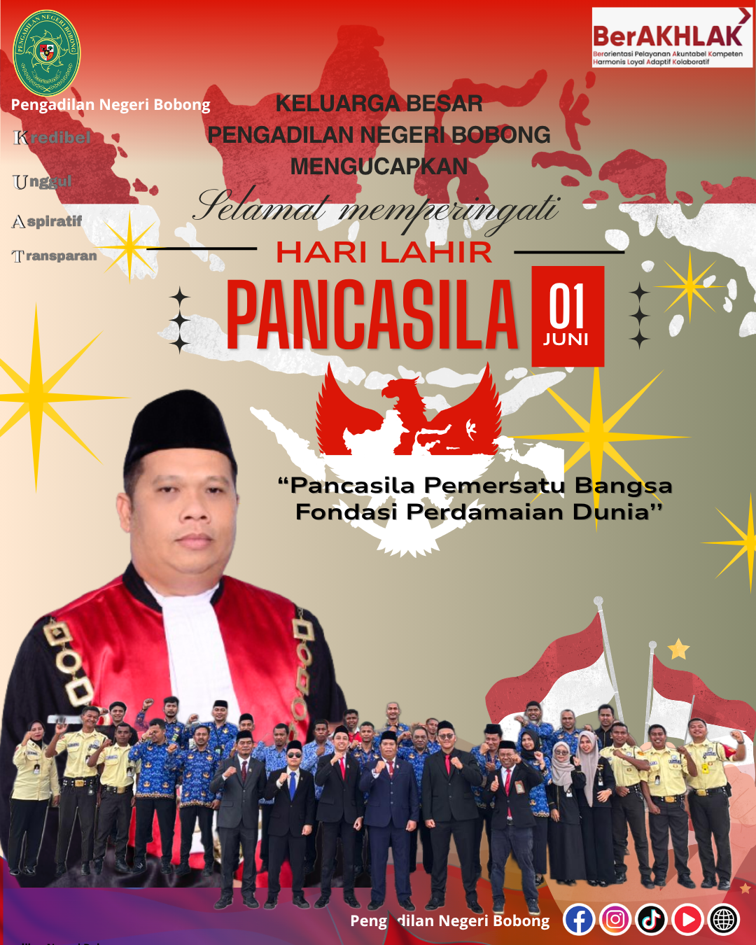 Ucapan Selamat Hari Lahir Pancasila